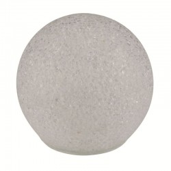 Glob decorativ LED, diametru 12 cm, lumina alb cald, alimentare baterii
