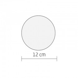 Lampa decorativa tip glob, 2 LED-uri, diametru 20 cm, lumina statica