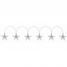 Ghirlanda decorativa LED, 6 ornamente efect tunel infinit, 1 m, comutator