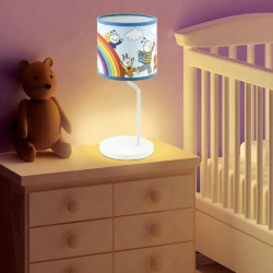 Veioza imprimeu Bobita si Buburuza, 25W E14, comutator pe fir