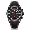 Ceas barbatesc casual, Quartz, analog, cronograf, indicatoare fosforescente, Megir