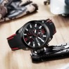 Ceas barbatesc casual, Quartz, analog, cronograf, indicatoare fosforescente, Megir