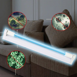 Lampa UVC bactericida 15W sticla cristal de quartz pentru sterilizare