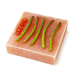Blat de gatit din sare de Himalaya, 2.2 kg, 20x20x2.5 cm, pentru alimente