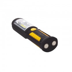 Lanterna LED COB 3W, lampa de lucru cu suport magnetic, carlig, Velleman
