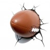 Lampa 3D minge de Rugby