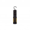 Lanterna LED COB 3W, lampa de lucru cu suport magnetic, carlig, Velleman