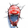 Lampa 3D masca de Hockey