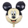Balon Mickey Mouse, figurina folie  dimensiumi 61x61 cm, aer sau heliu