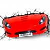 Lampa 3D masina Sport