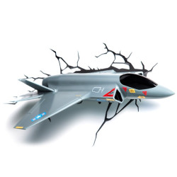 Lampa 3D Avion de vanatoare