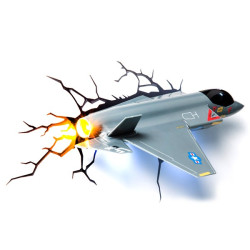 Lampa 3D Avion de vanatoare