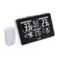 Statie meteo cu emitator extern, afisaj LCD, ceas calendar, interior/exterior Statie meteo cu emitator extern, afisaj LCD, ceas calendar, interior/exterior