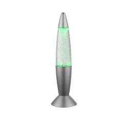 Lampa de veghe Magma, efect tornada, LED RGB 0.06W, 35.5 cm, alimentare duala