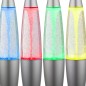 Lampa de veghe Magma, efect tornada, LED RGB 0.06W, 35.5 cm, alimentare duala