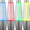 Lampa de veghe Magma, efect tornada, LED RGB 0.06W, 35.5 cm, alimentare duala