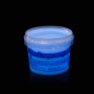 Vopsea glow in the dark fosforescenta, luminescenta, transparenta care lumineaza albastru