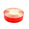 Banda reflectorizanta 3M rosie, pentru suprafete flexibile, latime 5 cm