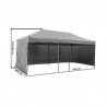 Cort 3x6 metri, impermeabil, cadru otel, evenimente, expozitii, alb