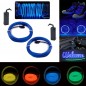Kit fir luminos El Wire pentru tuning roti bicicleta, lungime 4 m, invertoare incluse Kit fir luminos El Wire pentru tuning roti bicicleta, lungime 4 m, invertoare incluse