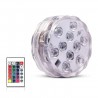 Lumina ambientala LED RGB, subacvatica, cu telecomanda, 7 cm, pentru piscine