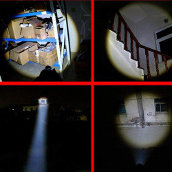 Lanterna CREE LED 7W, Zoom, 3 moduri iluminare, extensibila, metalica