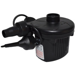 Pompa de aer electrica umflare dezumflare, alimentare priza, 3 duze