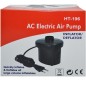 Pompa de aer electrica umflare dezumflare, alimentare priza, 3 duze