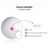 Lampa Luna 3D 20 cm, LED 16 culori, reincarcabila, telecomanda, suport lemn