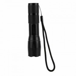 Lanterna LED XML-T6 200 lm, 5 moduri iluminare, functie Zoom, metalica