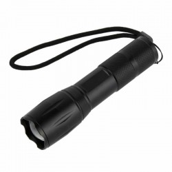 Lanterna LED XML-T6 200 lm, 5 moduri iluminare, functie Zoom, metalica