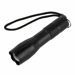 Lanterna LED XML-T6 200 lm, 5 moduri iluminare, functie Zoom, metalica