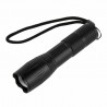 Lanterna LED XML-T6 200 lm, 5 moduri iluminare, functie Zoom, metalica