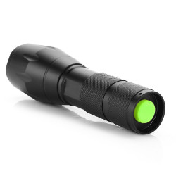 Lanterna LED XML-T6 200 lm, 5 moduri iluminare, functie Zoom, metalica
