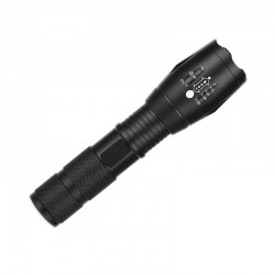 Lanterna LED XML-T6 200 lm, 5 moduri iluminare, functie Zoom, metalica