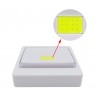 Lampa LED COB 3W, 200 lm, insertie autoadeziva, portabila, 10x8 cm