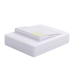 Lampa LED COB 3W, 200 lm, insertie autoadeziva, portabila, 10x8 cm