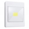Lampa LED COB 3W, 200 lm, insertie autoadeziva, portabila, 10x8 cm