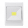 Lampa LED COB 3W, 200 lm, insertie autoadeziva, portabila, 10x8 cm
