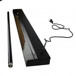 Lampa ultravioleta 40W profesionala, cu reflector, 122 cm, alimentare priza