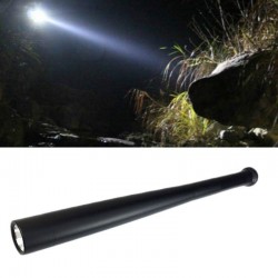 Lanterna CREE LED, autoaparare, 3 moduri iluminare, forma baston, metalica