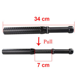 Lanterna CREE LED 7W, Zoom, 3 moduri iluminare, extensibila, metalica