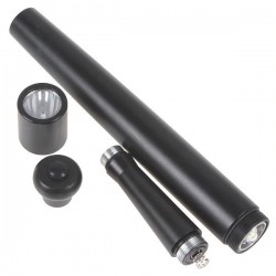 Lanterna CREE LED, autoaparare, 3 moduri iluminare, forma baston, metalica