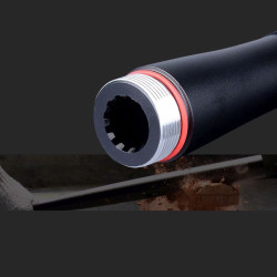 Lanterna LED tip baston, Zoom, 200 lm, 5 moduri iluminare, metalica