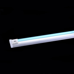Lampa UVC bactericida 10W, tub sticla cristal quartz pentru sterilizare, fixare perete