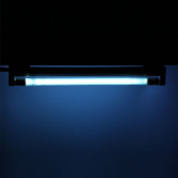 Lampa UVC bactericida 10W, tub sticla cristal quartz pentru sterilizare, fixare perete