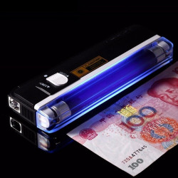 Lampa UV (blacklight) portabila de buzunar, 4W, detector valuta, lanterna