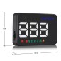 Display auto cu proiectie, LCD 3.5 inch, afisaj viteza, interfata GPS, fara reflexie Display auto cu proiectie, LCD 3.5 inch, afisaj viteza, interfata GPS, fara reflexie