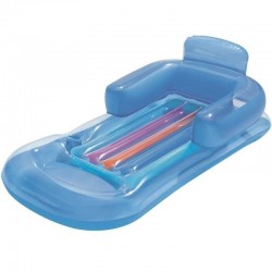 Saltea gonflabila pentru piscina, fotoliu sezlong 150x77 cm, suport pahar