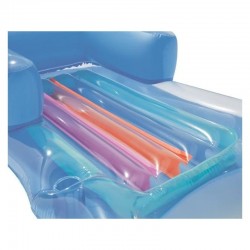 Saltea gonflabila pentru piscina, fotoliu sezlong 150x77 cm, suport pahar